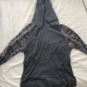 Grey Lightweight Hoodie - Size M
